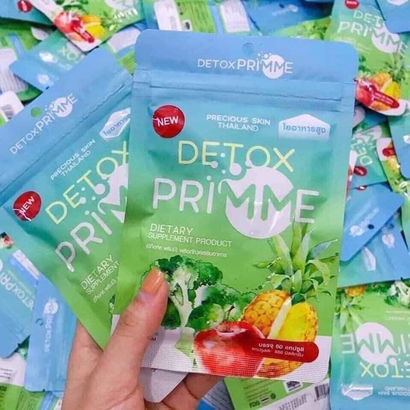 Detox prime giảm mỡ bụng Thái Lan 60 viên