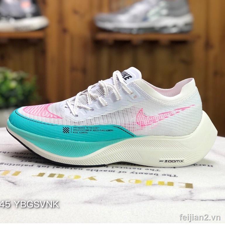 Giày Thể Thao ZoomX Vaporfly next% 2 Siêu Nhẹ Phối Lưới Thoáng Khí Thời Trang Cho Nam Và Nữ