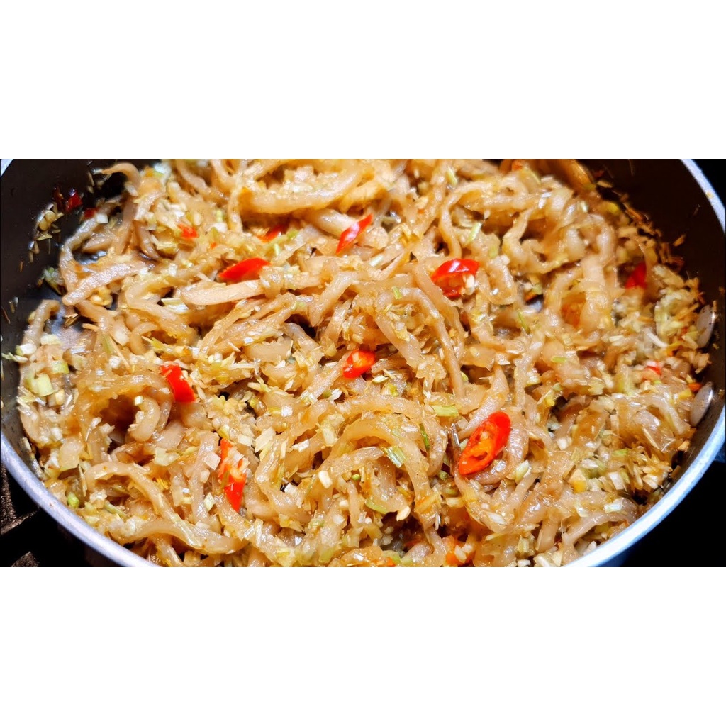1kg Củ cải muối mặn cắt sợi nhỏ - xá bấu loại ngon