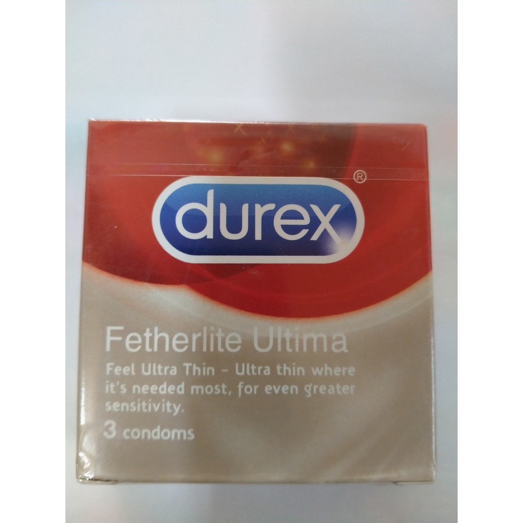 Bao Cao Su Durex Fetherlite Ultima hộp 3 cái