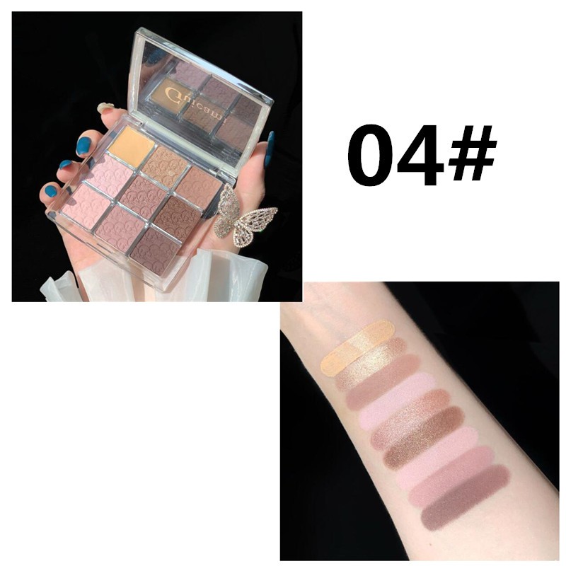Bảng phấn mắt GUICAMI 9 ô gồm các tông màu thời thượng | BigBuy360 - bigbuy360.vn