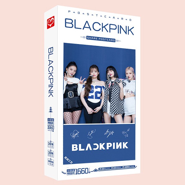 Hộp ảnh postcard Blackpink