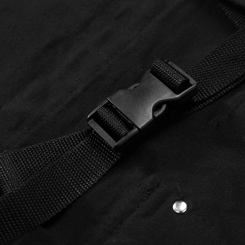 Tạp Dề Nấu Ăn Vải Canvas Có Túi Và Dây Đeo Chéo Sau Lưng Chuyên Nghiệp Có Thể Điều Chỉnh Cho Nam Và Nữ