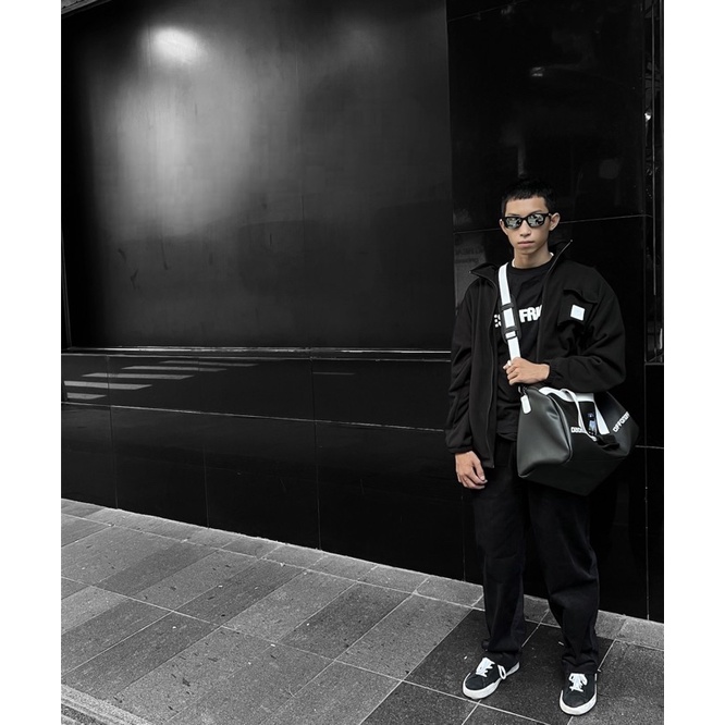 Áo khoác Pocket jacket - áo khoác đen nam, nữ