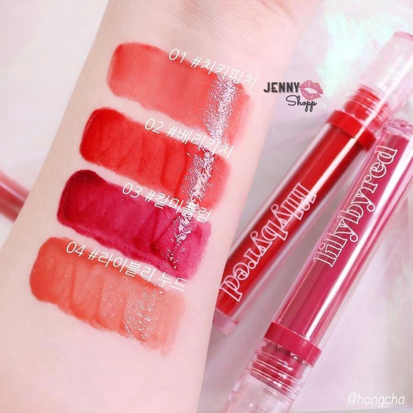 Son Tint Bóng Lilybyred Glassy Layer Fixing Tint Mẫu Mới NEW 2023 Vỏ Limited