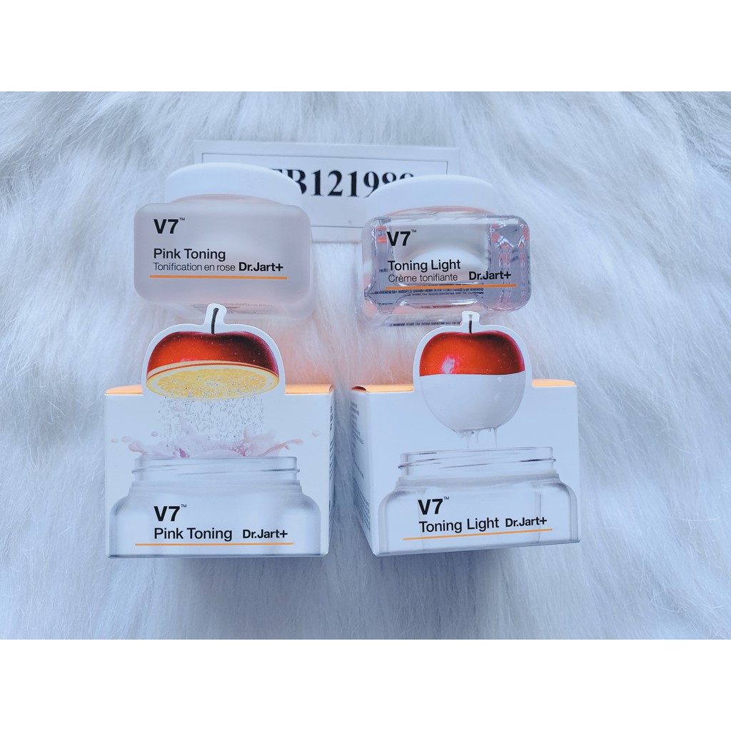Kem Mặt V7 Toning Light Dr.Jart+ Mini Size 15ml - Kem Mặt V7 Pink Toning Dr.Jart 15ml | BigBuy360 - bigbuy360.vn