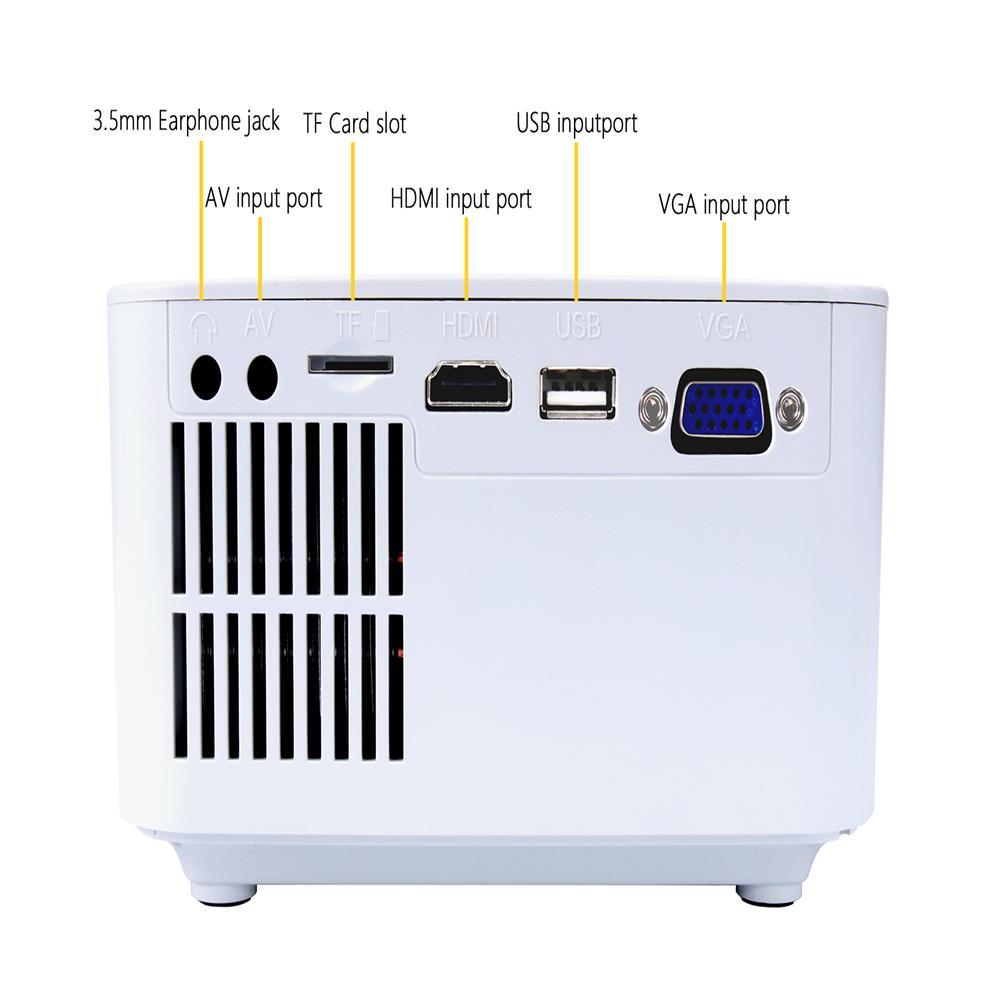 Máy chiếu thông minh Koogold đa chức năng. Kết nối điện thoại bằng wifi Bluetooth,nhỏ gọn,Điều khiển từ xa tiện lợi