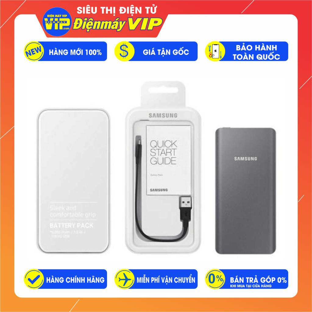 SẠC DỰ PHÒNG SAMSUNG  EB-P3020 5000mAh - Mới 100% - Nguyên Seal - Hàng Chính Hãng