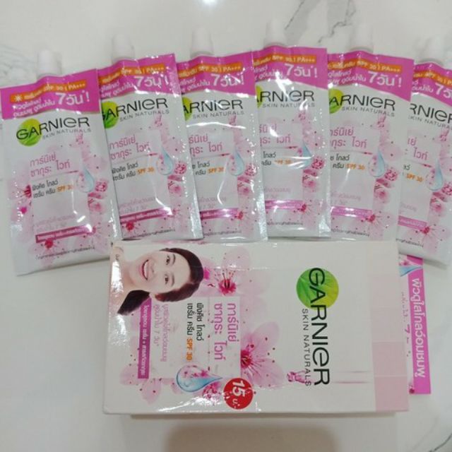 Kem dưỡng trắng da Garnier Thái Lan