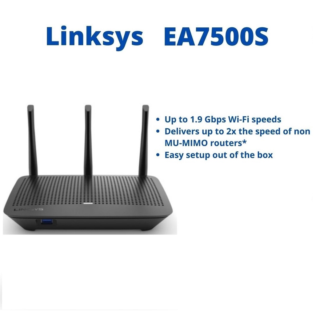 Router wifi Max-Stream™ AC1900 LINKSYS EA7500S