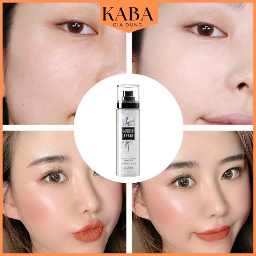 Xịt Khóa Nền - Xịt Khóa Makeup Giữ Lớp Trang Điểm Lâu Trôi Bắt Sáng KABA