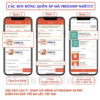Dây dắt + vòng cổ chuông cho chó mèo