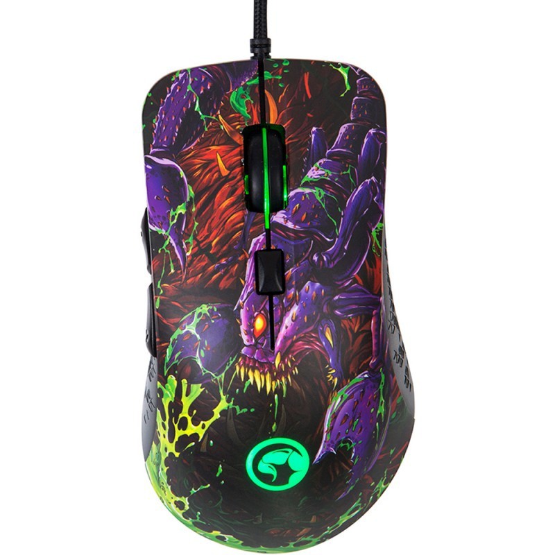 [Mã SKAMSALE03 giảm 10% đơn 200k] Chuột vi tính Marvo G932 LED tặng kèm Mousepad G20 Đen