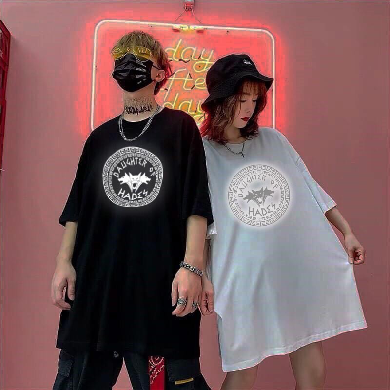Áo phông rộng Phản Quang HADES Tay Lỡ Unisex nam nữ dáng oversize Cực Chất - áo thun 360 basic tee