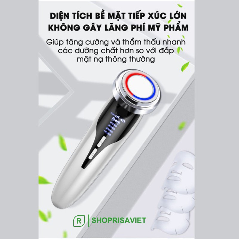 Máy massage mặt, đẩy tinh chất. Chăm sóc và mát xa da mặt toàn diện với 4 chế độ nóng, làm sạch, trẻ hóa, phục hồi da | BigBuy360 - bigbuy360.vn