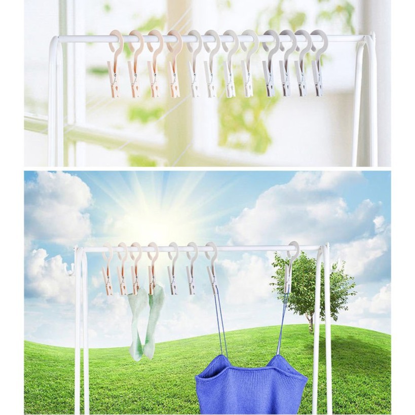 Kẹp móc đơn phơi đồ DOS67-25