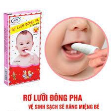 5 cái rơ lưỡi ( tưa lưỡi ) Đông Fa 3 con nai mềm mại an toàn cho bé