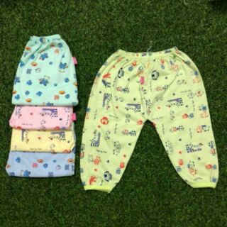 Quần chục cotton giấy, cotton 2c cho bé