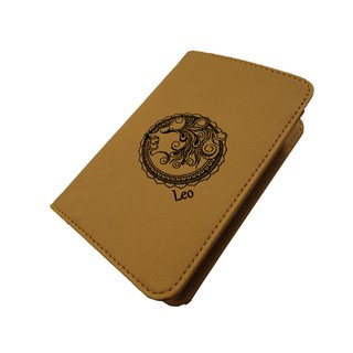 Bao da passport/hộ chiếu cao cấp in hình cung hoàng đạo Sư tử dành cho nam & nữ đồng giá 200k mã sp LU_PP_0022