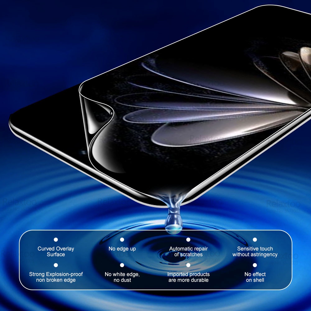 Kính Cường Lực Hydrogel Mềm Gấp Được 2 Màn Hình Cho Xiaomi Mix Fold 2 / Xiomi Mixold 2 Fold2 5G