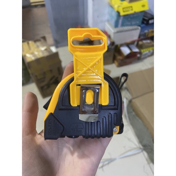 Thước cuộn bọc cao su 5m TOLSEN 35003 35007 chuyên dùng trong thi công, thiết kế, xây dựng