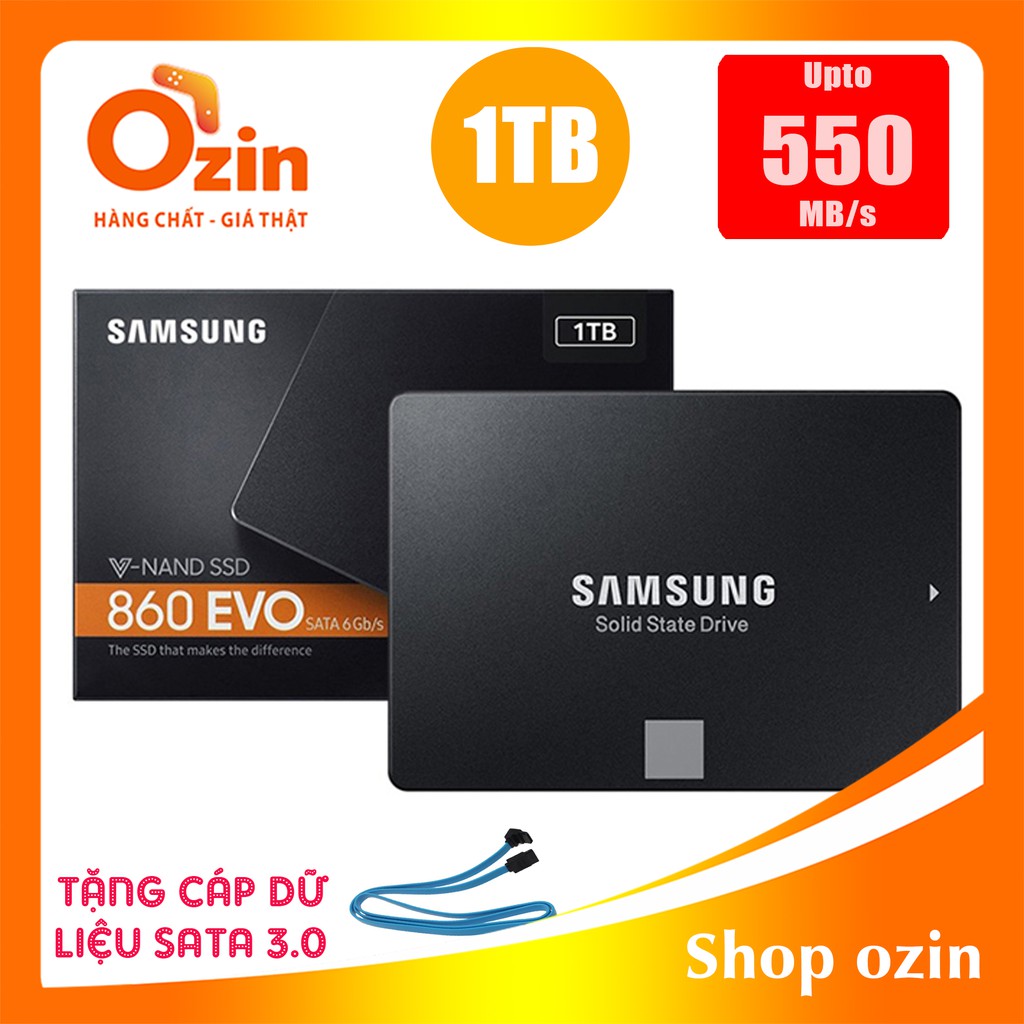 [RẺ VÔ ĐỊCH] Ổ cứng SSD samsung 2TB 1TB 500GB 250GB 870 Evo SATA III 2.5 inch | BigBuy360 - bigbuy360.vn