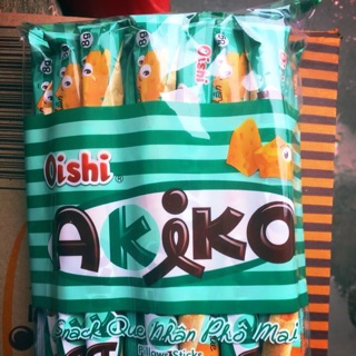 Bánh que akiko nhân kem vị phô mai