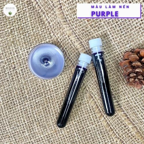 Màu làm nến dạng lỏng 4ml - Tan trong mọi loại sáp nến - Làm nến đều màu, không cặn