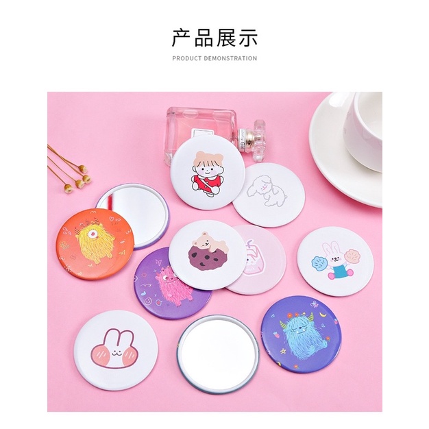 Set 10 Gương mini cute Sồi House