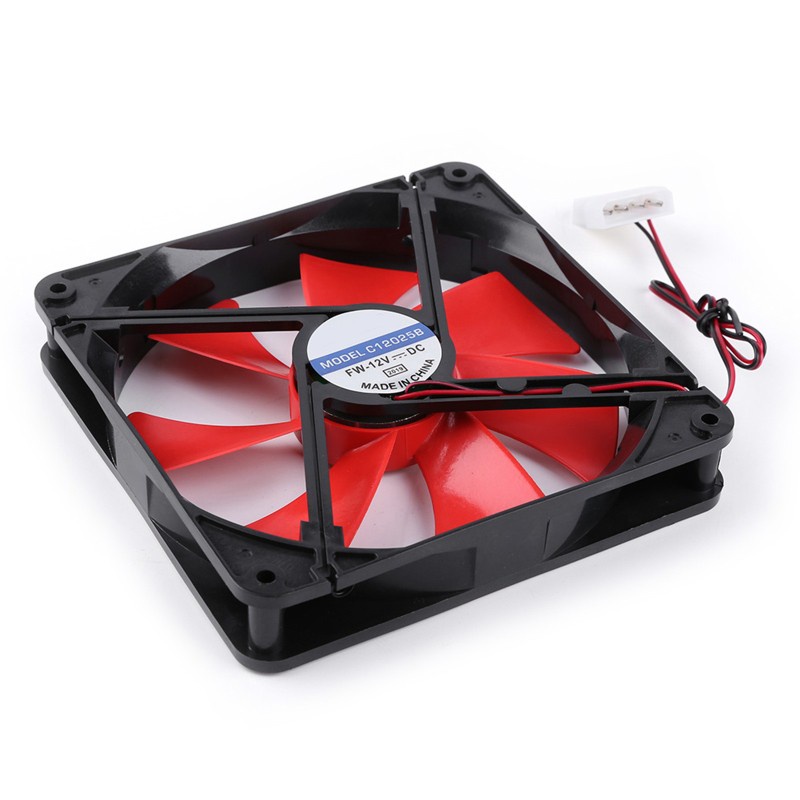 Quạt Tản Nhiệt Cpu 12v 4 Pin 140mm Dc 2300rpm Yên Tĩnh Điều Chỉnh Được Không Gây Tiếng Ồn