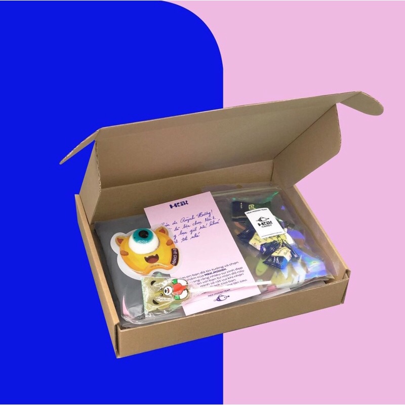 SECRET BOX MEIK.MODISH KÈM QUÀ DỄ THƯƠNG ĐÁNG IU