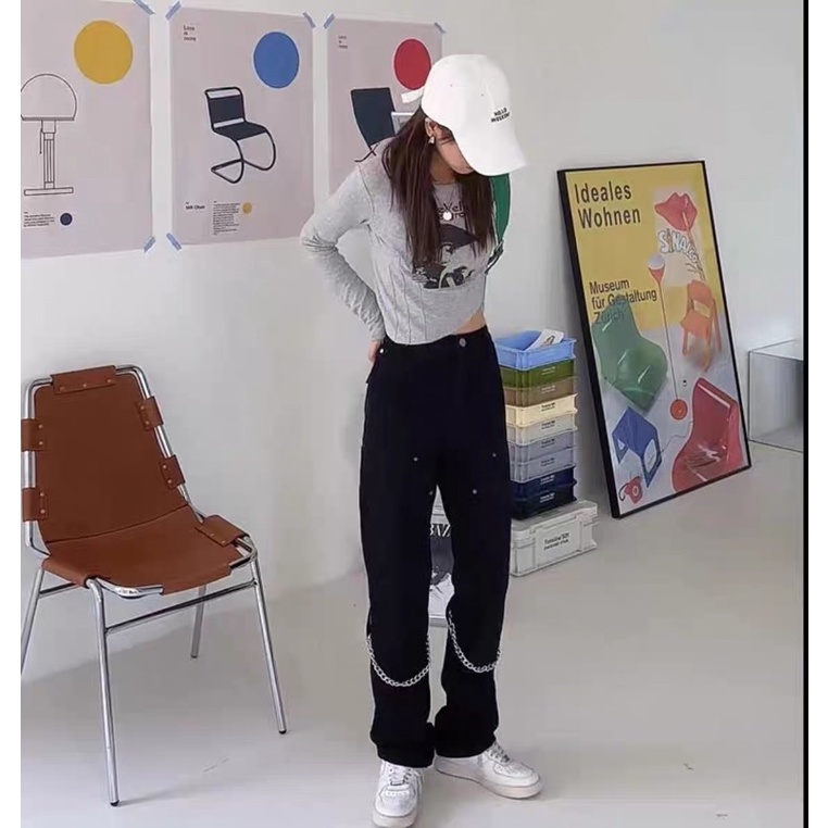 Quần dây xích Nam nữ