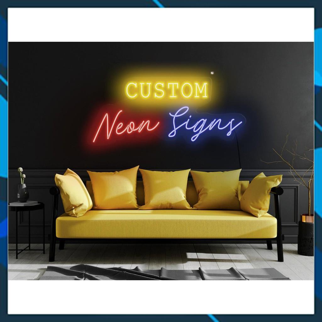 Đèn Decor [ HÀNG XUẤT KHẨU ] Đèn trang trí Led neon sign | THÁNH GIÁ | Sử dụng điện 12V |