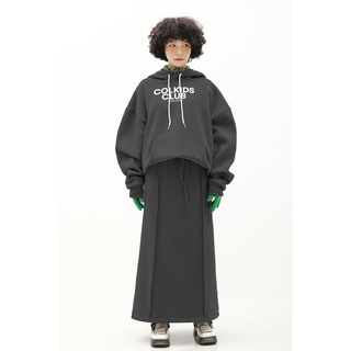 Áo khoác có nón cnd essential hoodie logo grey