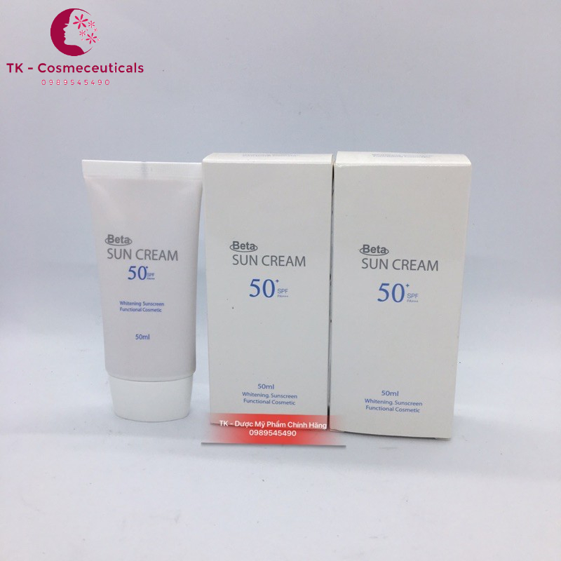 Beta Sun Cream Kem Chống Nắng Dành Cho Da Nhậy Cảm Bot 50ml