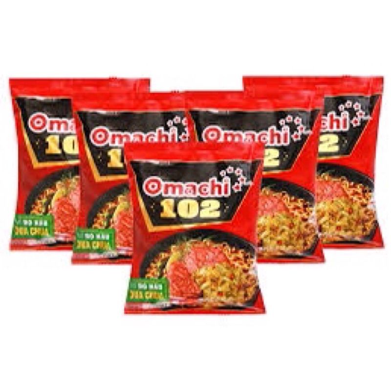 Mì Omachi bò nấu dưa chua 120g