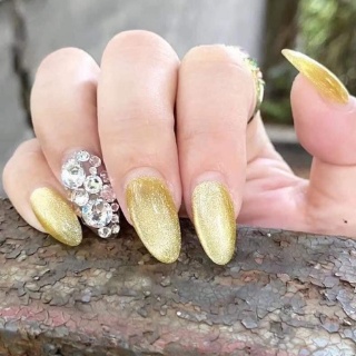 Sơn mắt mèo, sơn mắt mèo Kim cương vàng bạc buberry