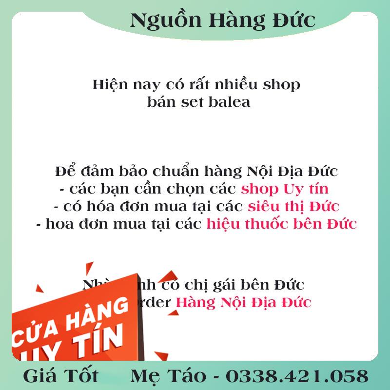 Bộ Bọt/Gel cạo lông Balea của Đức - Date mới Đủ Bill