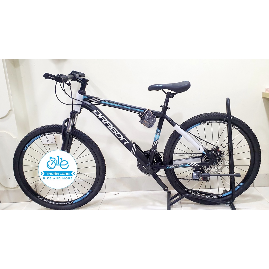 Xe Đạp Thể Thao Dragon Khung Nhôm 2022 Tặng Ngay Chắn Bùn, Bình Nước, Giá Đỡ Bình Nước Giảm Giá SOCK