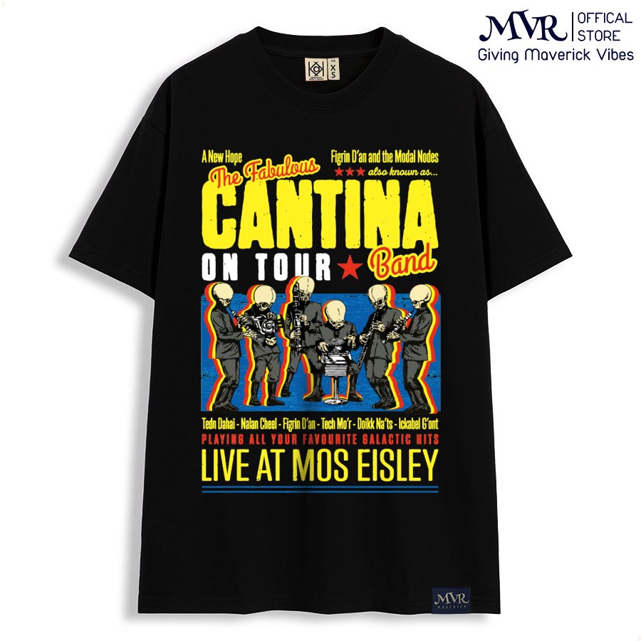 Áo thun nữ unisex Cotton thoáng mát ban nhạc người ngoài hành tinh MVR KK3847