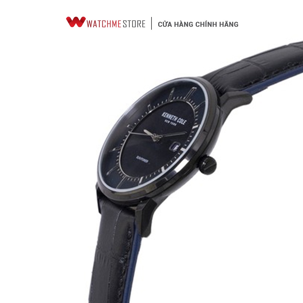 [ ĐẶC BIỆT 18-29.07 - VOUCHER 10%] - Đồng hồ Nam Kenneth Cole dây da 43mm - Solar KC50784002