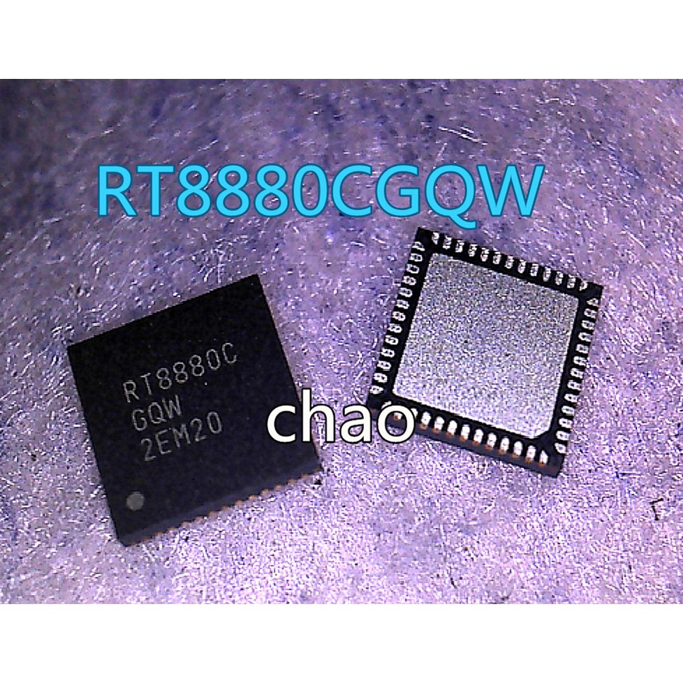 RT8880CGQW RT8880C 8880 ic nguồn trên mainboard