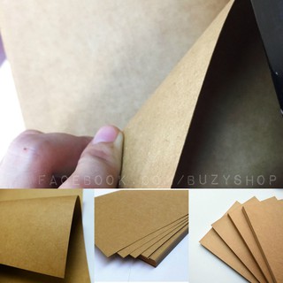 [khổ lớn 54cmx39cm] (xấp 10 tờ) giấy nâu, giấy xi măng, giấy kraft dày 300gsm [handmade, thiệp, scrapbook, lovebox]