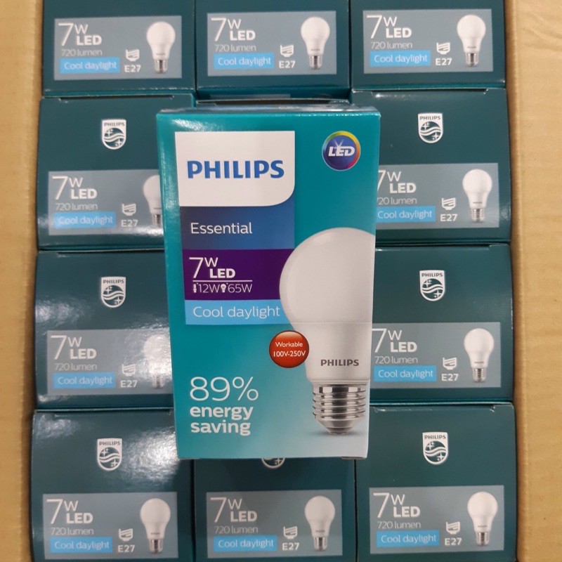 Bóng đèn LED Bulb Essential công suất 5w 7w 9w 11w 13w đui E27 loại rẻ tiền |Philips chính hãng|