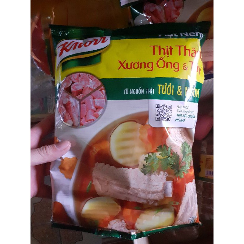 Hạt nêm knorr thịt thăn xương ống và tủy gói 900g