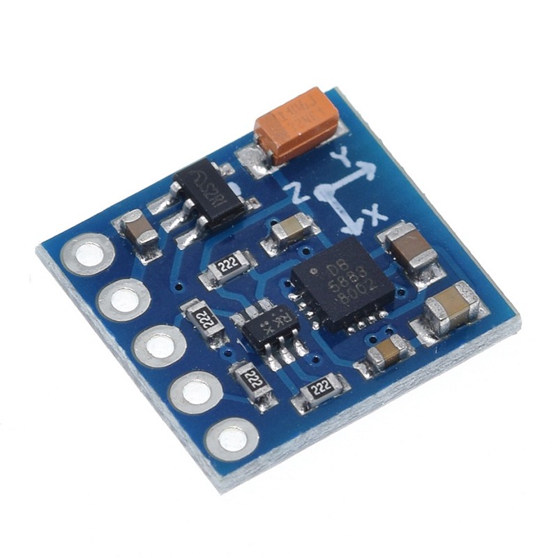 Bảng Mạch Cảm Biến GY-271 HMC5883L 3V-5V 3 Trục Cho Arduino IIC