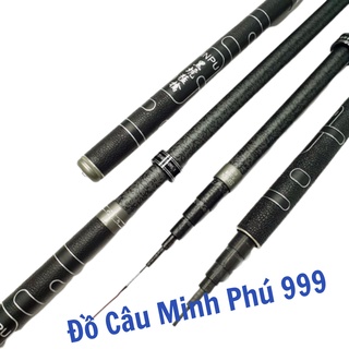 Cần câu tay hắc báo 5h cần câu đài câu đơn carbon cần câu cá cao cấp - đồ câu minh phú 99