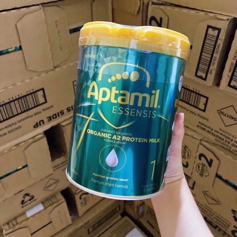 SỮA APTAMIL ESSENSIS ORGANIC A2 ÚC LON 900g ĐỦ SỐ