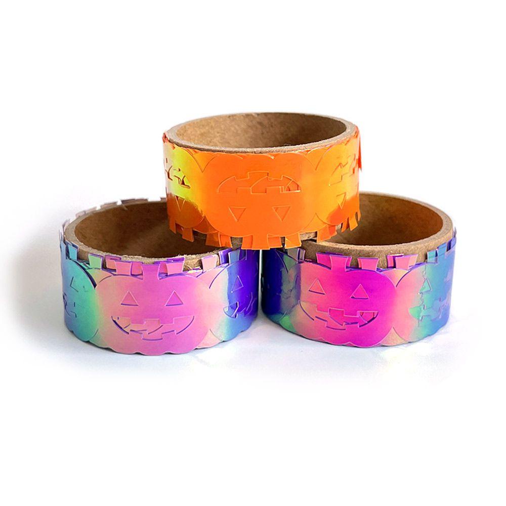 CHOOKEY Cuộn Băng Keo Dán Trang Trí Album Ảnh Màu Laser