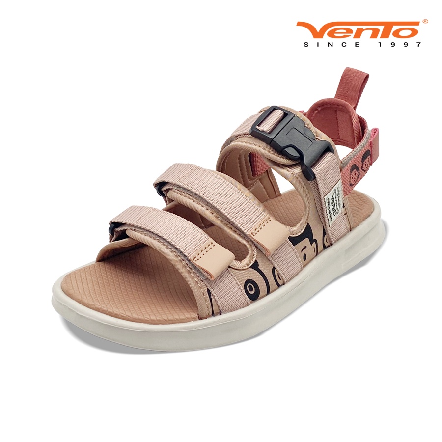 Giày Sandal Vento Nữ SD-NB80 Màu Be Hồng Nhạt